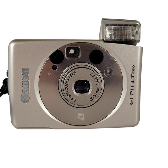 Canon ELPH LT260 IXUS Z50 APS Film Camera w/ Case & Manual - Tested Power - Picture 3 of 15